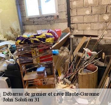 Débarras grenier et cave - John Solution